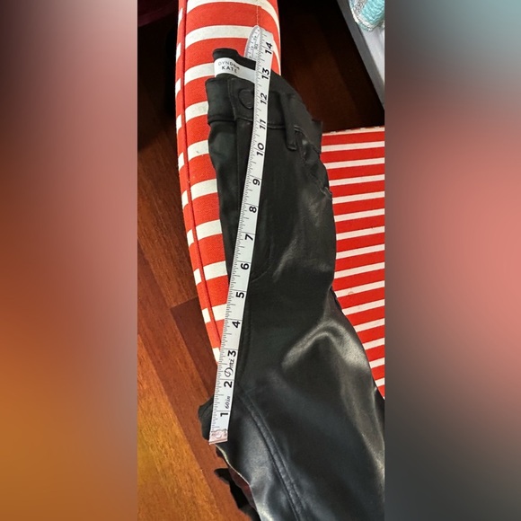 Size 28 black Dynamite Kate faux pants - Picture 5 of 9